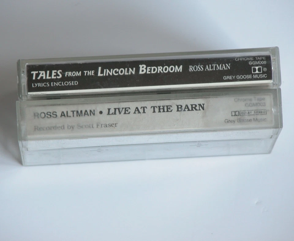 Vtg 90s ROSS ALTMAN Live At The Barn Cassette Tape Activist Labor & Liberation - Image 3 of 4