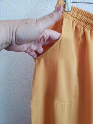 NWT ShopWonder Women Yellow Midi Drawstrings Skirt size 2XL - Picture 10 of 18