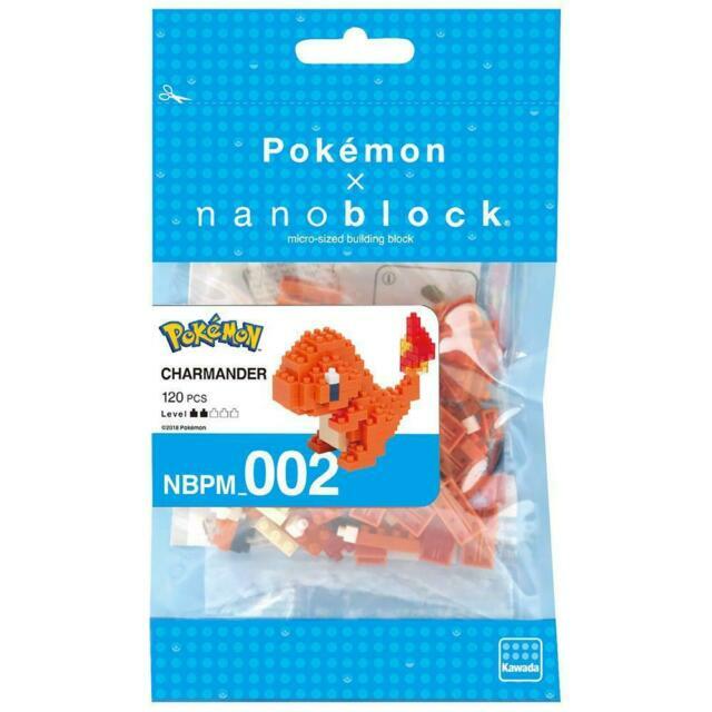 Nanoblock Pokemon Charmander 1 Pcs Nbpm 002 Nano Block S For Sale Online Ebay