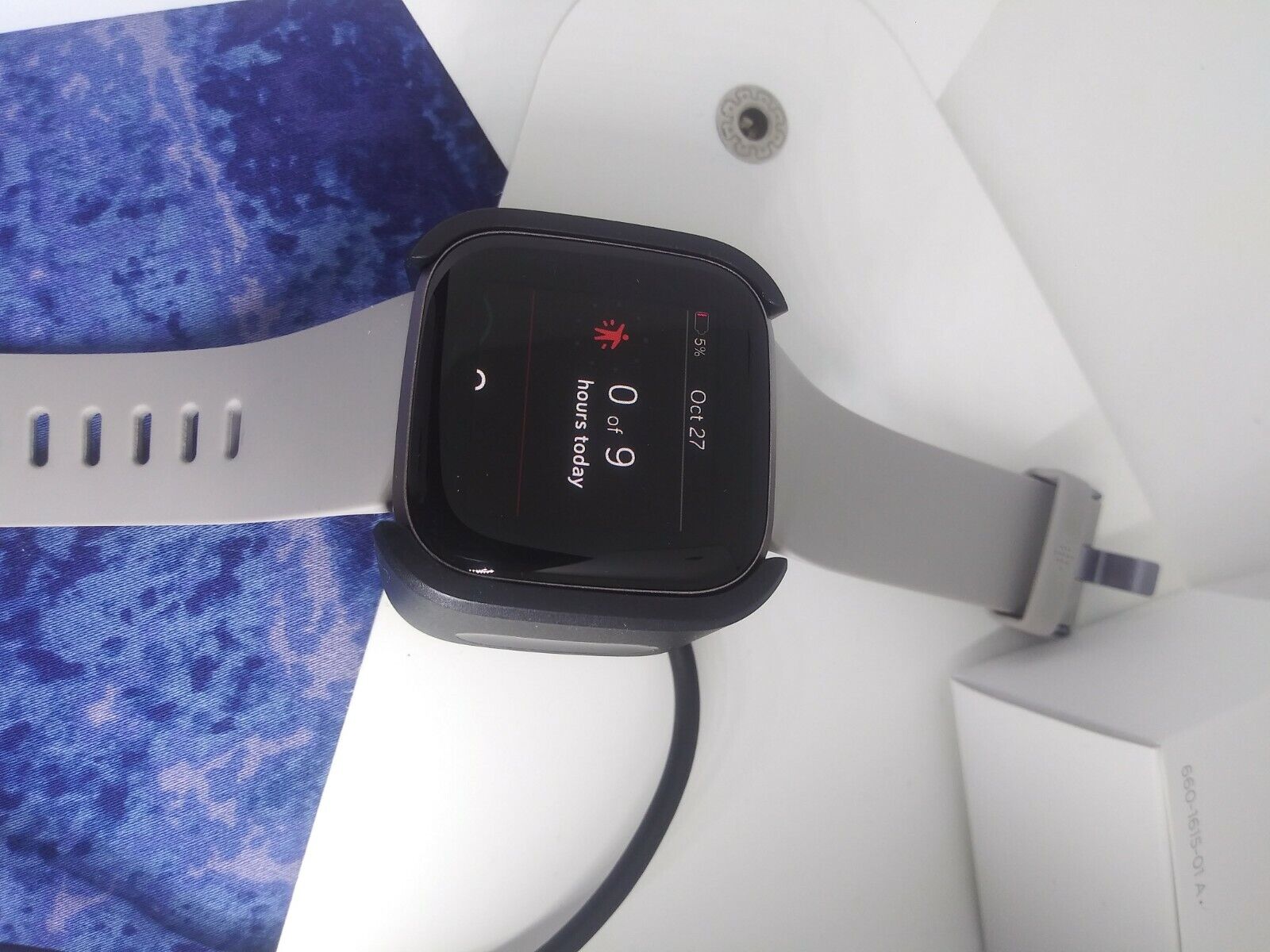 Fitbit Versa 2 Activity Tracker - Stone/Mist Gray