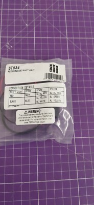 Stack ST534 Gear Shift Light / Dashboard Switch Light - Rot