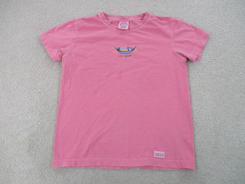Life Is Good Shirt Womens Small Pink 