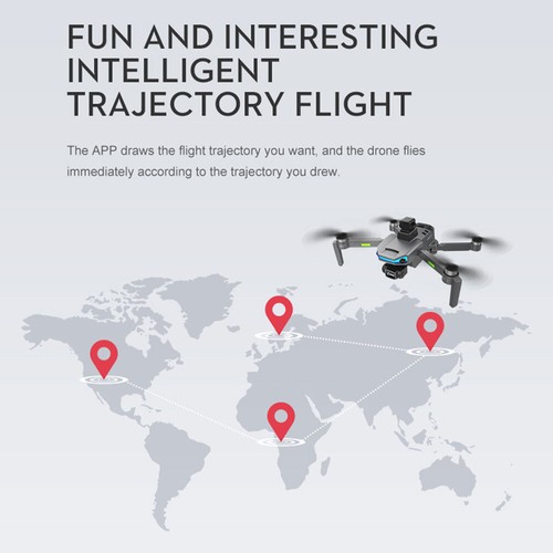 5G WiFi FPV 8K GPS Drone HD Dual Camera Follow Me 3-axis Drones RC Quadcopter - Picture 13 of 27