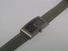 Watch Dani Danicci titanium case and leather strap new 3 atm