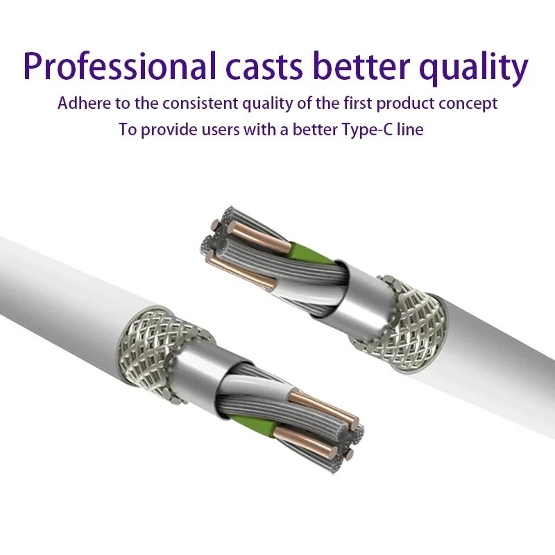 For iPhone 15 USB Type C Data Cable 5A Fast Charging USB-A to USB-C Charger Cord - Image 4 of 4