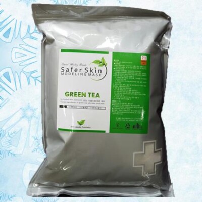 SAFER SKIN Green Tea Jelly Rubber Mask 1000g Modeling Pack Jelly Mask K-Beauty
