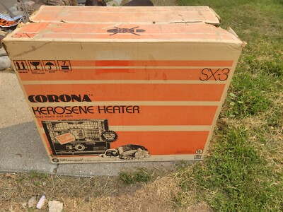 Vintage Corona SX-3 Radiant Portable Kerosene Space Heater Stove