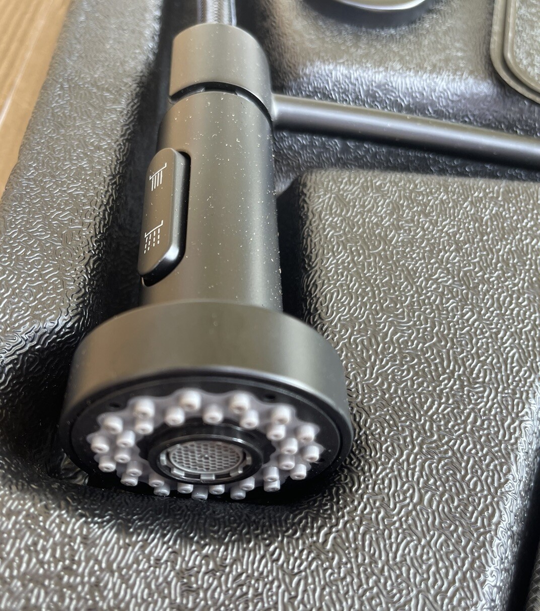 Miseno MK281A Professional Series Pre-Rinse Kitchen Faucet, Black