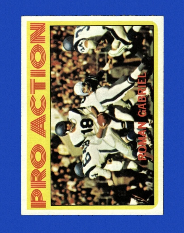 1972 Topps Set-Break #128 Roman Gabriel Ia EX-EXMINT *GMCARDS*