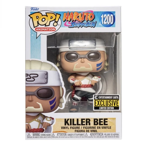 FUNKO POP Naruto Shippuden KILLER BEE #1200 Vinyl Figure EE Exclusive