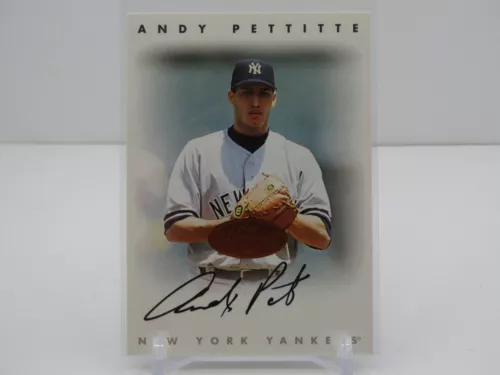 ANDY PETTITTE 1996 LEAF SIGNATURE SERIES AUTOGRAPH AUTO SP!!- YANKEES!!