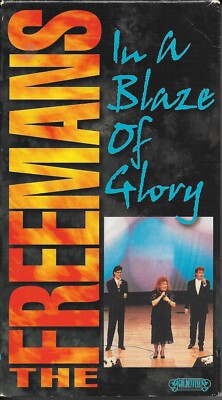 THE FREEMANS.....''IN A BLAZE OF GLORY''........RARE LIVE GOSPEL CONCERT VHS