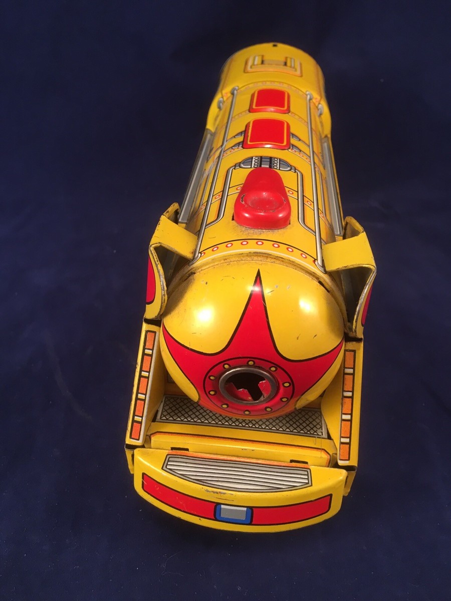 VINTAGE OVERLAND EXPRESS TIN TOY TRAIN 4287 MADE IN JAPAN