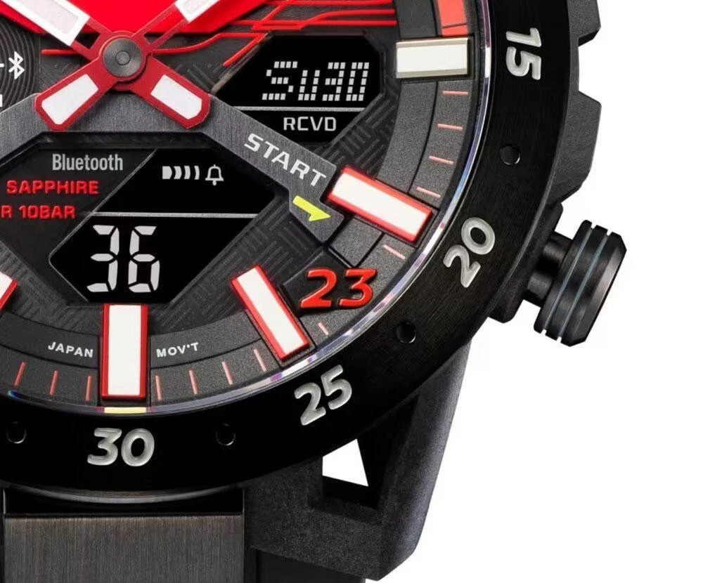 CASIO Edifice Nismo MY23 Edition Black Resin Strap Men Watch ECB
