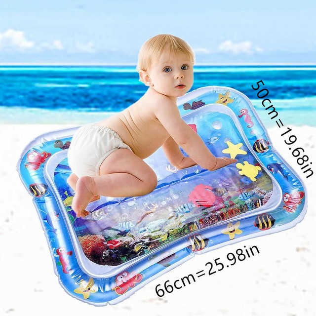 Broadroot Baby Kinder Wasser Spielmatte Aufblasbare Kleinkinder Bauch Zeit DE