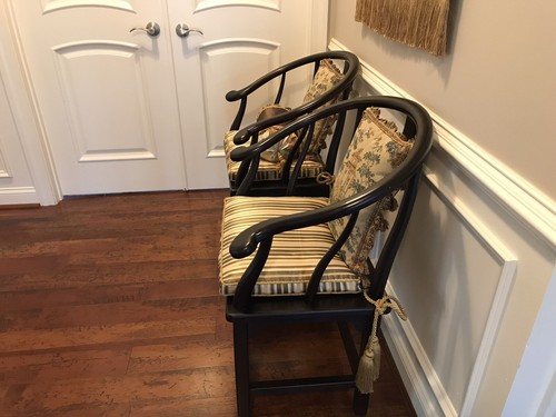 Chinese chair set of two - Picture 4 of 6