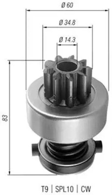 BENDIX ANLASSER DB