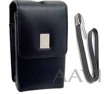 Canon Leather Carrying Case Bag & Wrist Strap for PowerShot ELPH Digital Cameras