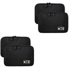 Set of 2 Kabelorganizertasche Festplatten Elektronikspeicherbeutel