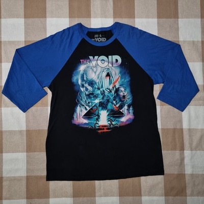 The Void Horror Movie T-Shirt Baseball Raglan Size Large