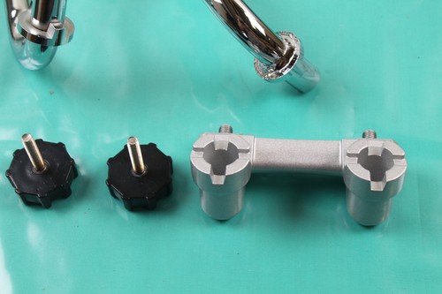 New Honda Z50 DAX CT70 Monkey Motorcycle Handlebar Bridge Bars Knobs - Picture 8 of 15