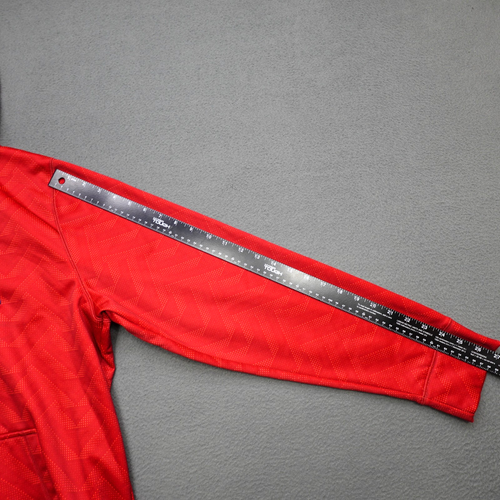 Under Armour Storm1 Hoodie Sweatshirt Cold Gear Loose Men's Red Size L - Picture 17 of 20