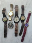 Vintage Watch Lot Timex Expedition Cases Dials Hands Movements Crowns