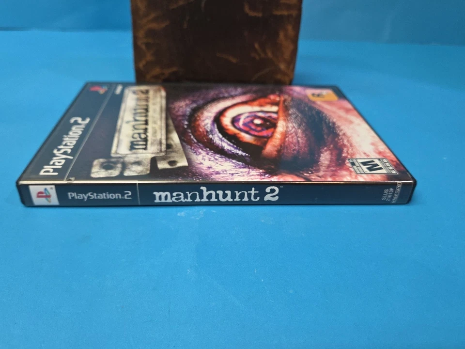 Manhunt 2 Sony PlayStation 2 PS2 Video Game Complete CIB Manual Tested NTSC - Image 3 of 4