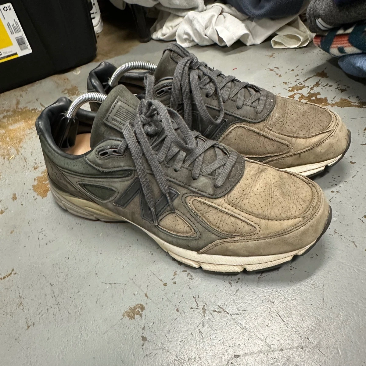 NEW BALANCE M990MG4 MADE IN USA デッドストック New Balance 990v4 Made in USA Military Green for Sale