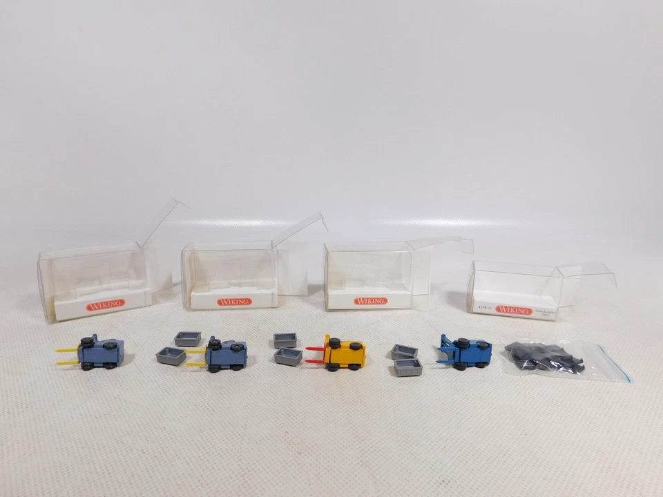 Wiking 1:87 H0 4x Muletto 867 01 24 867 02 24 1170 01 Mint + Box # EG890-0,5 - Immagine 3 di 4