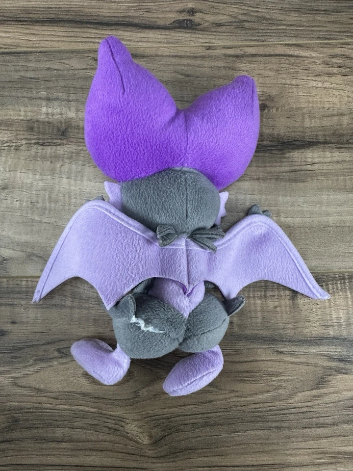 Noibat Official Pokemon Tomy 2016 - Original Plush Soft Toy Nintendo 8" - Image 2 of 4