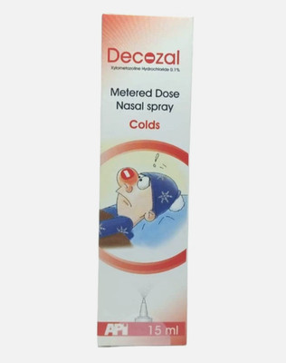 Decozal Nasal Spray   Metered Dose Decongestant for Blocked Nose & Cold Relief