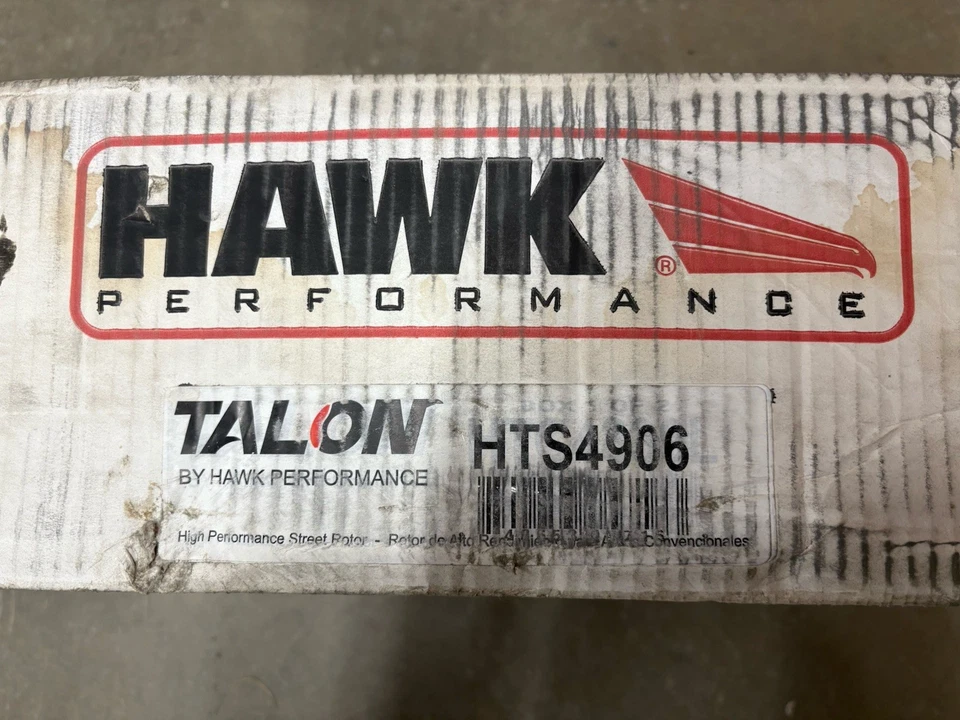 Пара задних роторов Hawk Performance Talon HTS4906 Nissan 350z Infinity G35 Brembo - Изображение 2 из 2