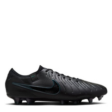 NIKE Mens Black Tiempo Legend 10 Elite FG Football Boots UK 7.5 NEW Ref 834