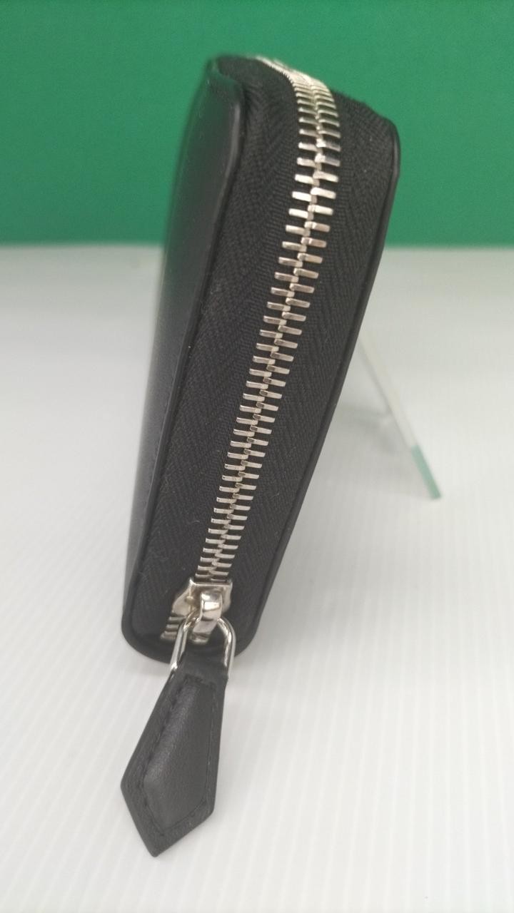 Logo patch round zipper wallet GIVENCHY - image 3