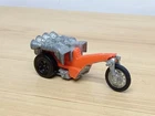 Vintage 1970s Hot Wheels Rrrumblers Roamin Candle Motorbike Toy - Redline