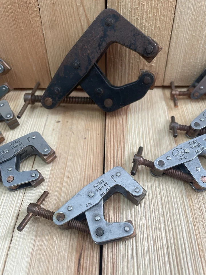 "LOTE DE 8 (7) 1"" #401 (1) 2"" #405 maquinista Kant Twist EE. UU." Foto 3 de 4