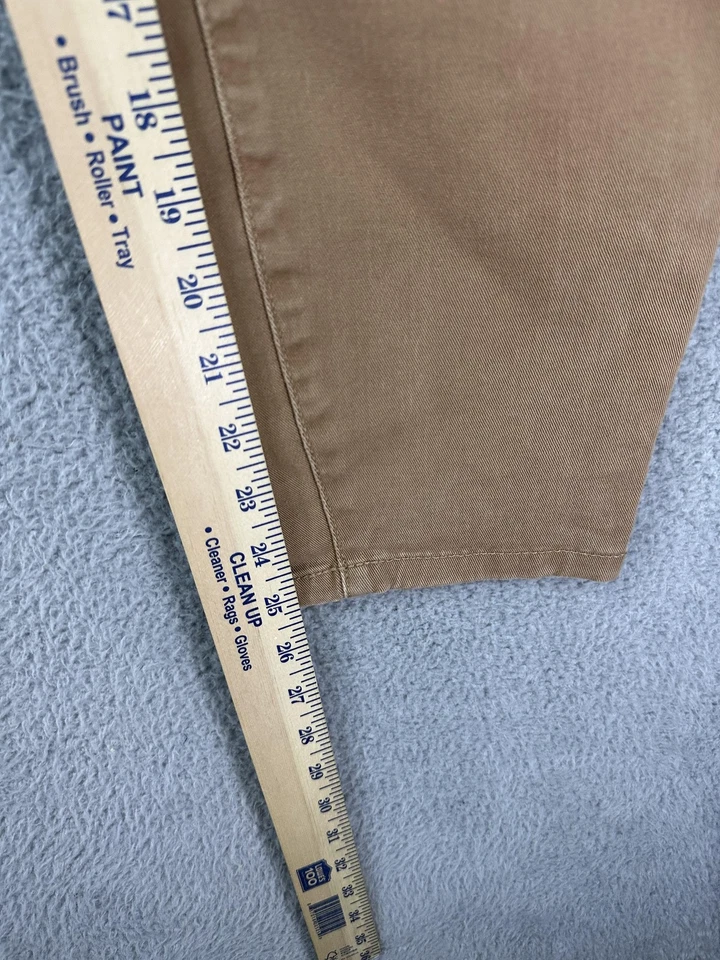 Banana Republic Pants Womens Petite 12 Tan High-Rise Skinny Utility Cargo Zip - Image 4 of 4