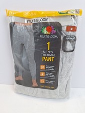 Men's Waffle Knit Thermal Base Layer Pants Long Johns Winter Underwear