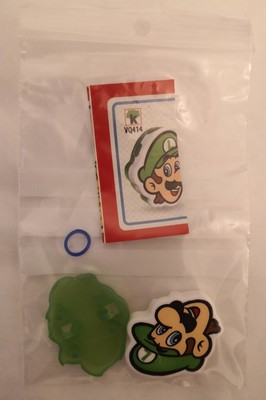 VQ414 Stiftaufsatz Luigi Super Mario 2 Kinder Joy Funko Ü Ei D 2025 inkl. BPZ