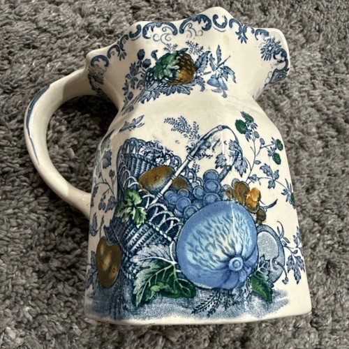 Vintage MASON'S IRONSTONE BLUE PITCHER EUC #30 - Bild 4 von 5