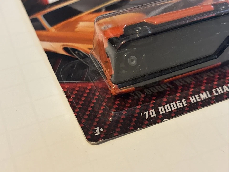 Hot Wheels Fast & Furious 1970 Dodge Hemi Challenger No 2/10 New Unopened - Image 3 of 4