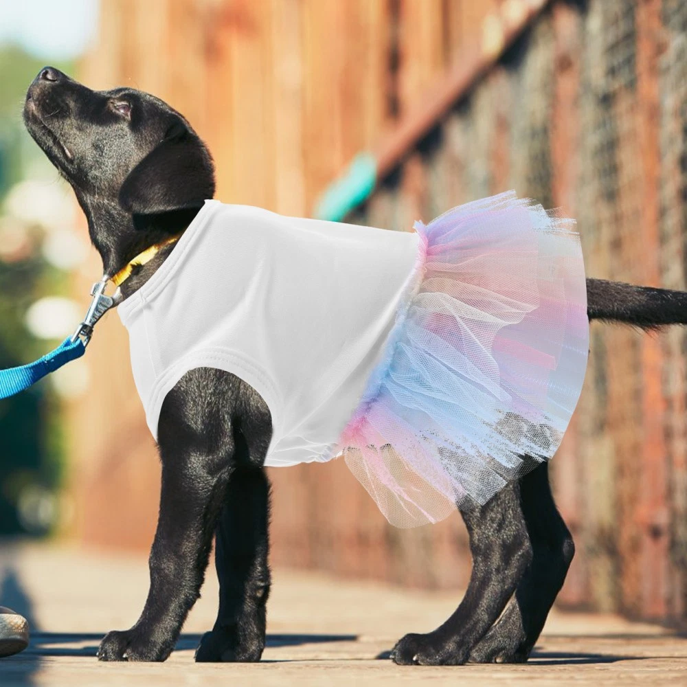 VETEMENTS Vestito cane tulle costume cane colorato cane tulle gonna animale domestico cane vestiti cucciolo