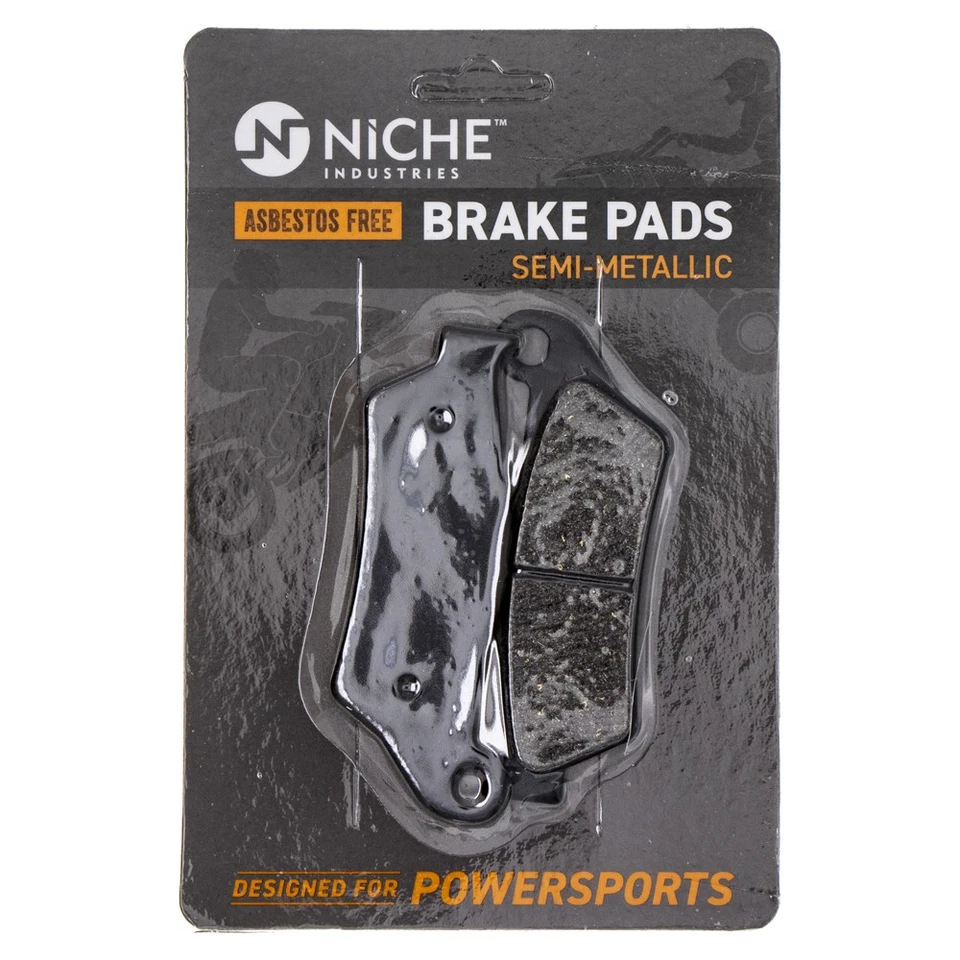 NICHE Brake Pad Set for BMW R1100GS R1100R R850R R1100RT Complete Semi-Metallic - Изображение 2 из 4
