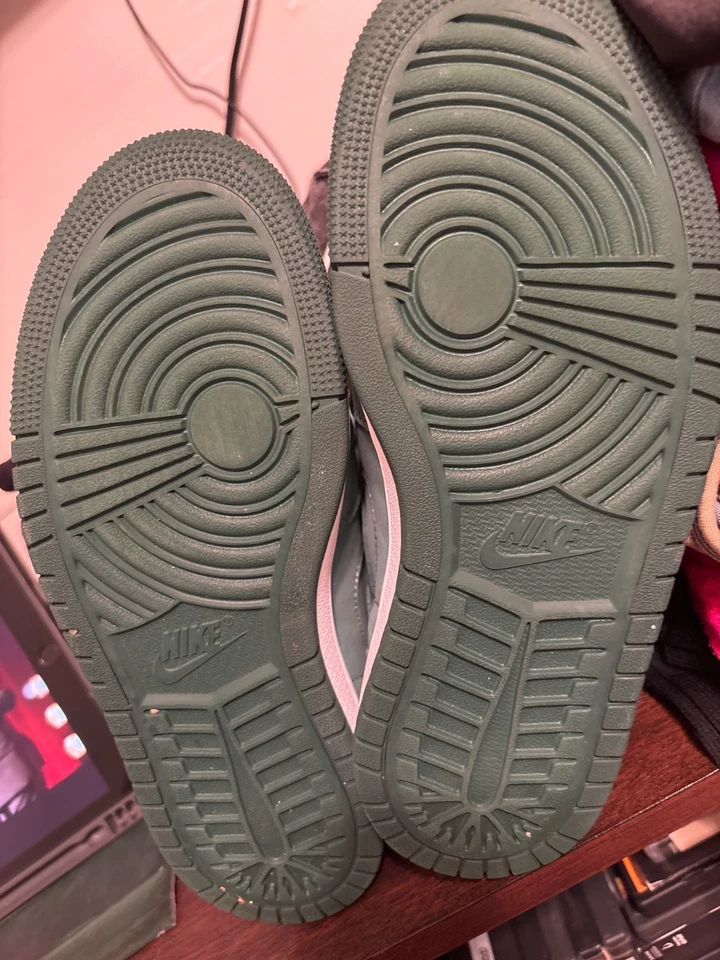 8 码 - Air Jordan 1 Zoom Comfort High Neptune 绿色 W — 第 3/4 张图片