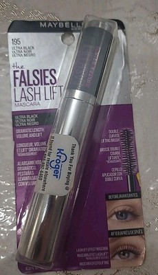 Maybelline The Falsies Lash Lift Mascara, 195, Ultra Black, 0.32 fl oz