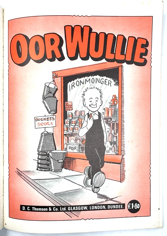 OOR WULLIE ANNUAL 1984/5 (Paperback, 1984) Scottish Comic, Humour, Sunday Post - Image 4 of 4