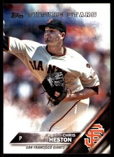 Chris Heston 2016 Topps #OD-83 Giants MLB READ FREE SHIPPING AutographDen