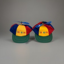 2 x Google Intern Noogler Hat Techie Intern Propeller Employee Snapback Cap NEW