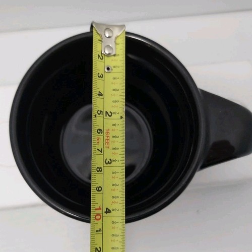 Mickey Mouse Face Black Double Sided Ceramic Disney Store Coffee Mug 14oz Large  - Picture 7 of 8